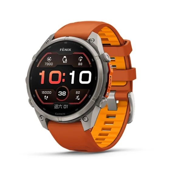 Garmin - Fenix 9 Pro 47mm AMOLED Sapphire Titanium Smart Watch (Multi Color Choices)