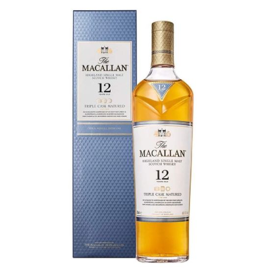 The Macallan 12年黃金三桶單一麥芽威士忌 10020294