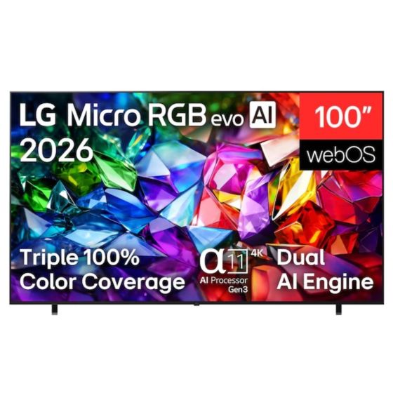LG - 100 吋 Micro RGB evo AI MRGB96 4K 智能電視 2026 (100MRGB96BC) 100MRGB96BC