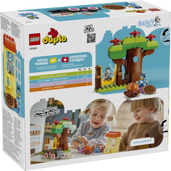 LEGO® DUPLO 10469 Pizza Girls with Muffin and Bluey (Kids Toys,Creative Games,Bricks,Gift)