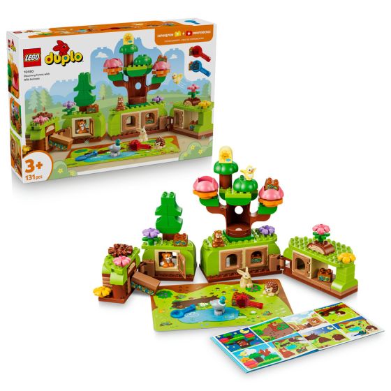 LEGO® DUPLO 10480 Discovery Forest with Wild Animals (Kids Toys,Creative Games,Bricks,Gift)