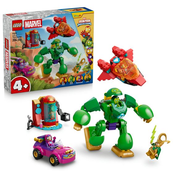 LEGO® Super Heroes Marvel 11211 Loki vs. Team Iron Man (Robot,Home Decoration,Bricks,Gift)