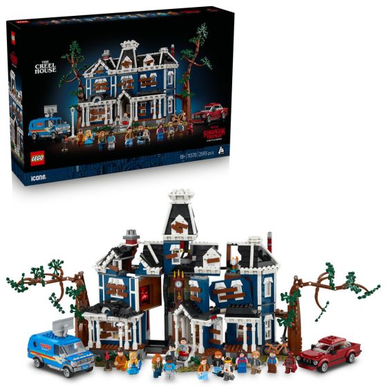 LEGO® Icons 11370 Stranger Things: The Creel House (Building,Home Decoration,Gifts,Toys & Bricks)