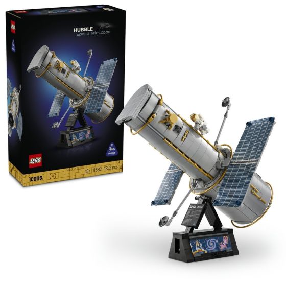 LEGO® Icons 11382 Hubble Space Telescope (Space Toy,Home Decoration,Bricks,Gift)
