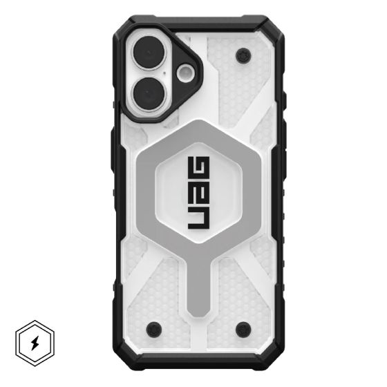 UAG - Pathfinder Clear iPhone 16 保護殼 - Ice/Silver 114466114343
