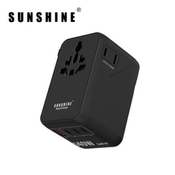 Sunshine - 140W Travel Adapter GaN Fast Charger TRB-140W