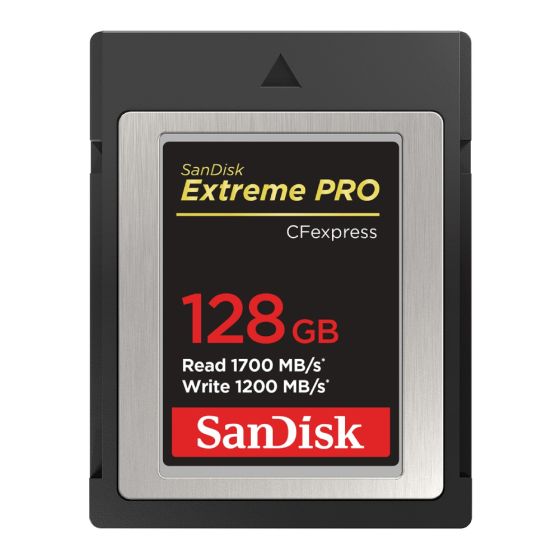 SanDisk - Extreme Pro CFexpress™ 記憶卡 128GB Type B (1700MB/S R 1200Mb/S W) (SDCFE-128G-GN4NN) 159-18-00069-1