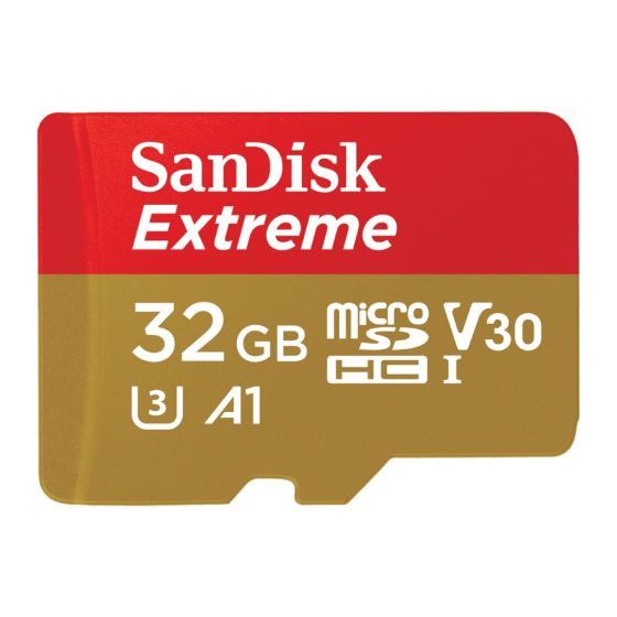 SanDisk - Extreme 32GB UHS-I 160MB/S MicroSD (SDSQXAF-032G-GN6GN) 159-18-00075-1
