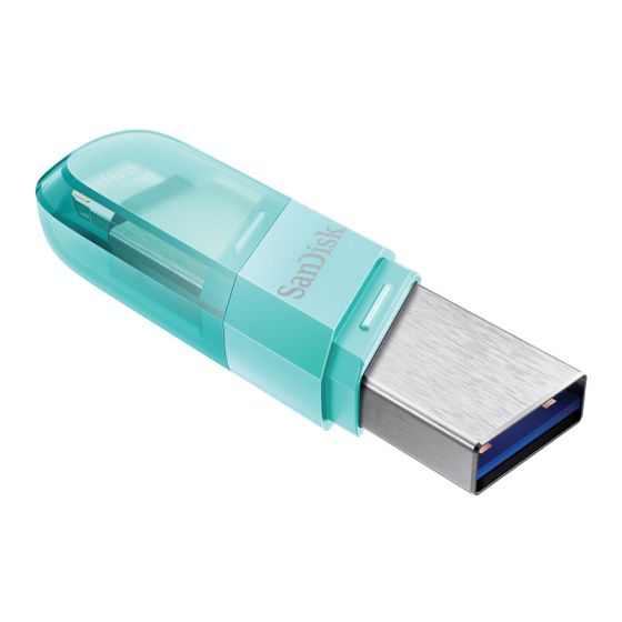 SanDisk - iXpand Flip 128GB 薄荷綠色 (SDIX90N-128G-GN6NJ) 159-18-00141-1