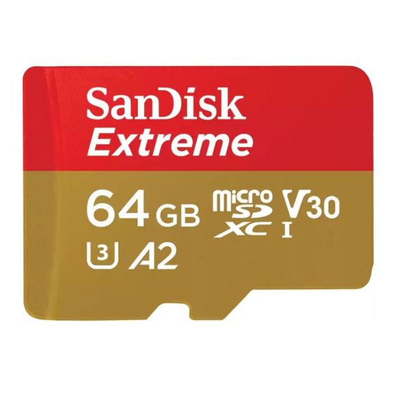 SanDisk - Extreme MicroSD 64GB UHS-I 170MB/R 80MB/W 記憶卡 (SDSQXAH-064G-GN6GN) 159-18-00157-1