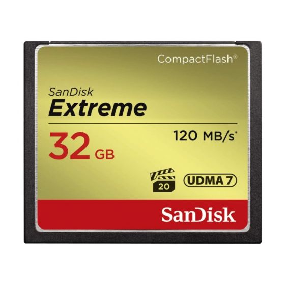 159-18-FXSB32-C SanDisk Extreme CompactFlash 120MB/s 記憶卡 (SDCFXSB-G46)