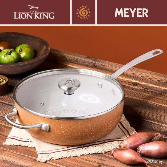 MEYER - 26CM/3.8L 迪士尼獅子王陶瓷易潔有蓋萬用鍋 CR-18301-T