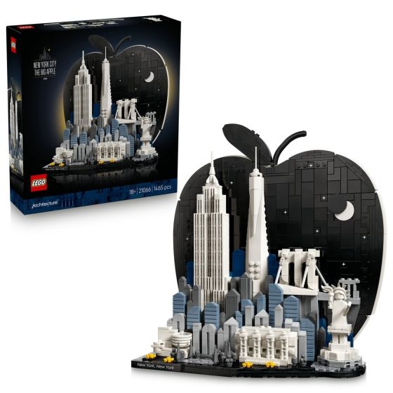 LEGO® Architecture 21066 New York City – The Big Apple (Building Bricks,Home Decoration,Bricks,Gift)