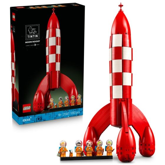 LEGO® Ideas 21367 Tintin® Moon Rocket (Spaceship,Home Decoration,Gifts,Toys & Bricks)
