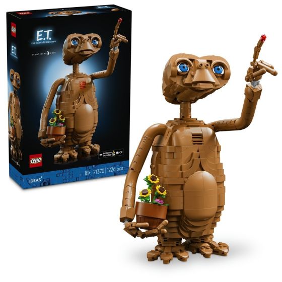 LEGO® Ideas 21370 E.T. the Extra-Terrestrial (DIY,Home Decoration,Bricks,Gift)