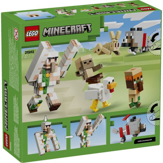 LEGO® Minecraft 21592 Chicken Jockey Desert Attack (Creative Games,Gaming,Bricks,Gift)