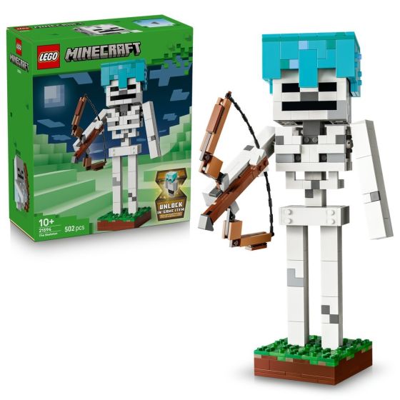 LEGO® Minecraft 21594 The Skeleton (Creative Games,Gaming,Bricks,Gift)