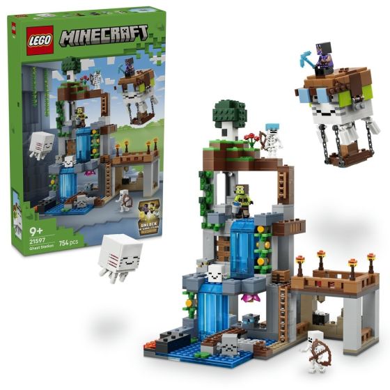 LEGO® Minecraft 21597 Ghast Station (Creative Games,Gaming,Bricks,Gift)