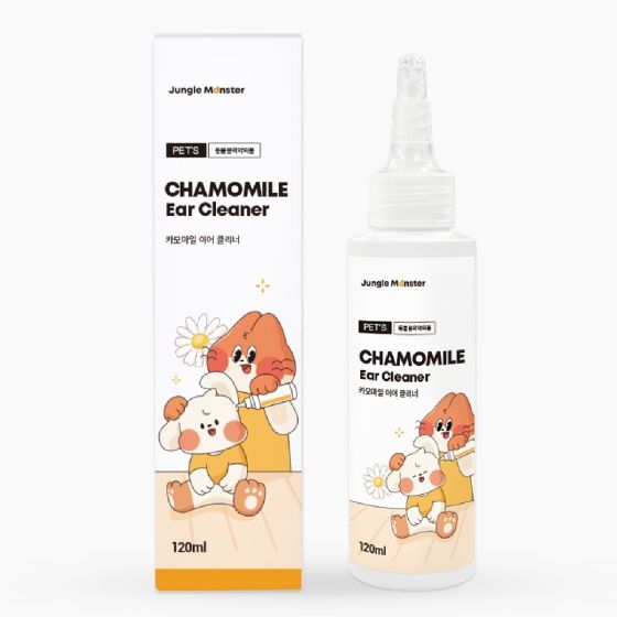 Jungle Monster - 韓國製洋甘菊抗炎低敏寵物潔耳液 (120ml) 2200407