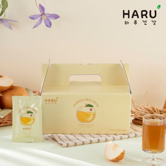 HARU Health - 100% NFC 桔梗梨汁禮盒裝 100ml x 30包裝 2500016
