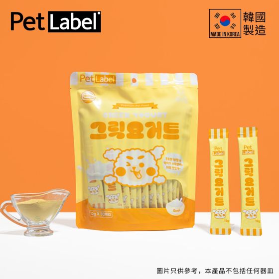 韓Pet Label - 國製希臘乳酪寵物腸道保健條 (12g x 30包) 2500109