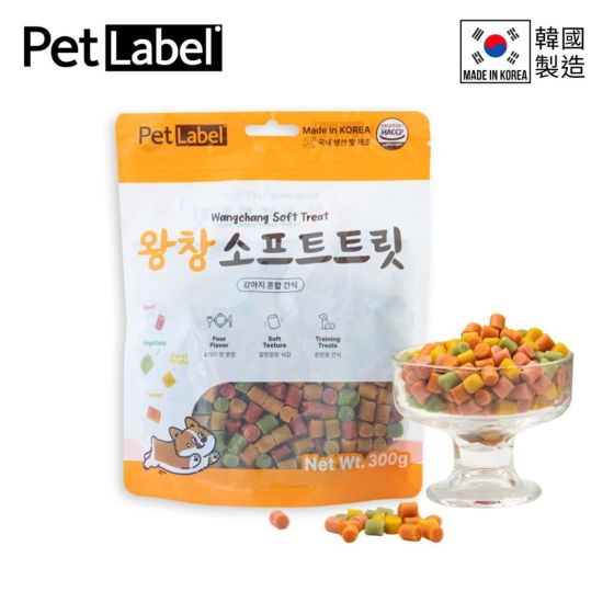 Pet Label - 韓國貓狗綜合營養蔬菜肉類零食粒 (300克) 2500197