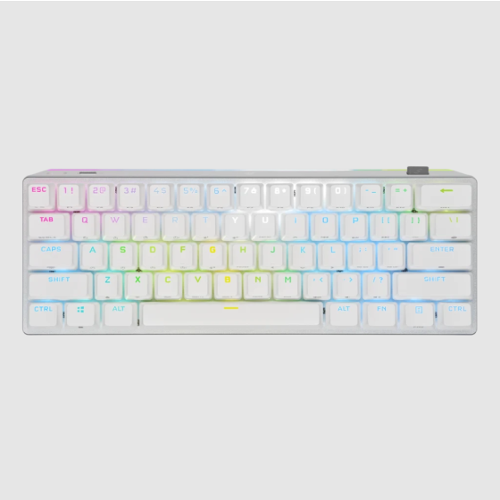 Corsair K70 PRO MINI 無線 60% 機械 CHERRY MX Speed Switch 電競鍵盤 搭配 RGB 背光 - 2種顏色 (CO-KB-K70MNWRL-MXSP) [預計送貨時間: 7-10工作天]