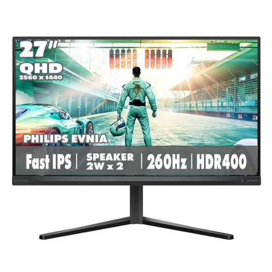 PHILIPS 飛利浦 - EVNIA 27M2N3500PA 27" 2K QHD Fast IPS 260Hz 電競顯示器 27M2N3500PA