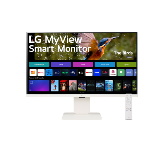 LG 32 吋 MyView 4K 超高清 IPS 智能顯示器 配備 webOS (32SR83U-W) [預計送貨時間: 7-10工作天]