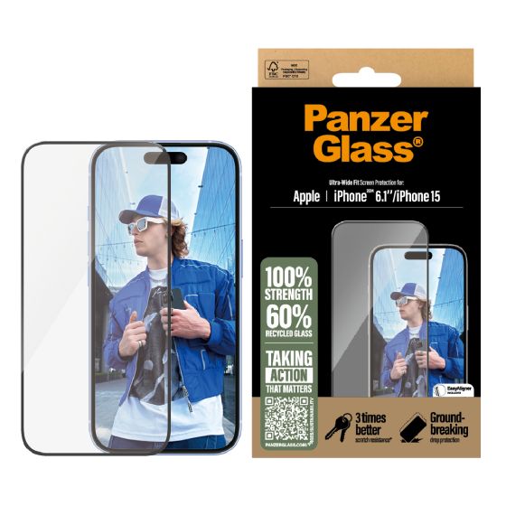 PanzerGlass® - 高清螢幕保護貼2024 iPhone 16 286_ALL