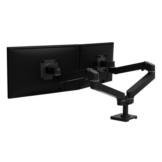 Ergotron LX PRO Dual Side-by-Side Arm 雙螢幕並排支架 (黑色) (45-686-292) [預計送貨時間: 7-14工作天]