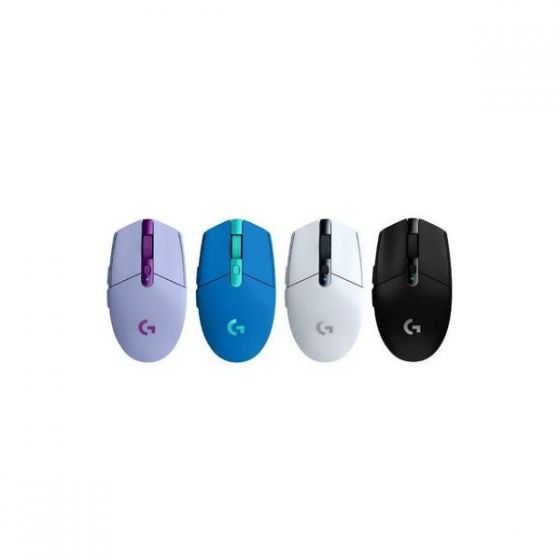 Logitech - G304 Lightspeed 無線滑鼠 (淡紫色 / 白色 / 薄荷綠 / 藍色 / 黑色) 2FG304-all