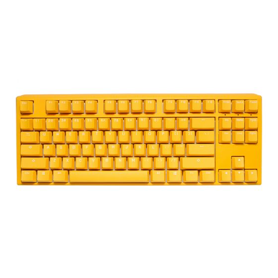 Ducky - One 3 Yellow RGB 機械式鍵盤(紅軸 / 茶軸 / 青軸 / 靜音紅軸) 2FPD-18007-all