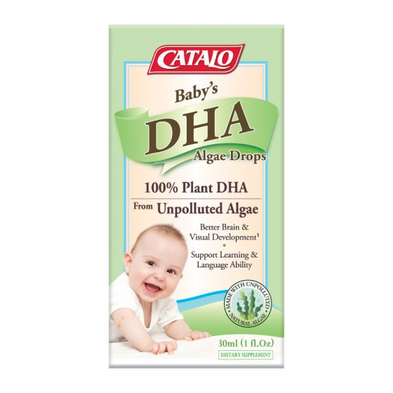 CATALO 嬰兒藻油DHA活腦補眼滴劑 30毫升 CATALO3109