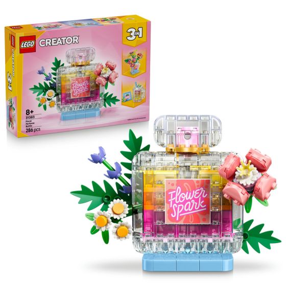 LEGO® Creator 31383 Floral Decor Perfume Bottle (Creative Games,Toys,Bricks,Gift)
