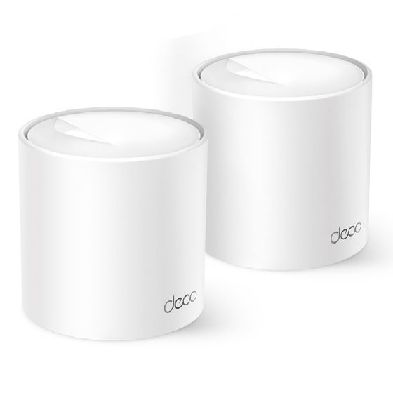 TP-Link - Deco X10 (2件裝) AX1500 完整家庭 全屋 雙頻 Mesh Wi-Fi 6 系統 / 路由器 343-23-00366-1