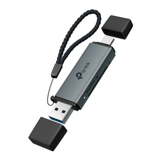 TP-Link - UA430D USB 3.0 Type-C&A 轉 SD 和 microSD 3.0 讀卡器 343-36-00015-1