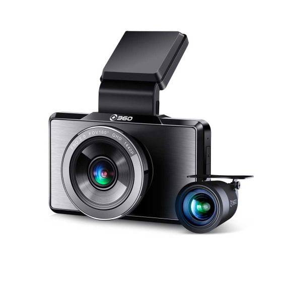 智能行車記錄儀 1440P前鏡 / 1080P後鏡車cam (雙鏡版) (香港行貨) 360_G500H