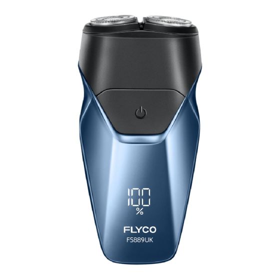 Flyco - FS889 乾濕兩用旋轉便攜式充電旅行電鬚刨 CR-370-86-00010-1