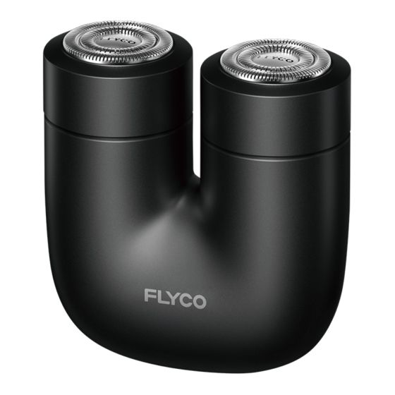 Flyco - U1 智能感應雙獨立摩打旋轉便攜式防水電鬚刨 370-86-00011-1