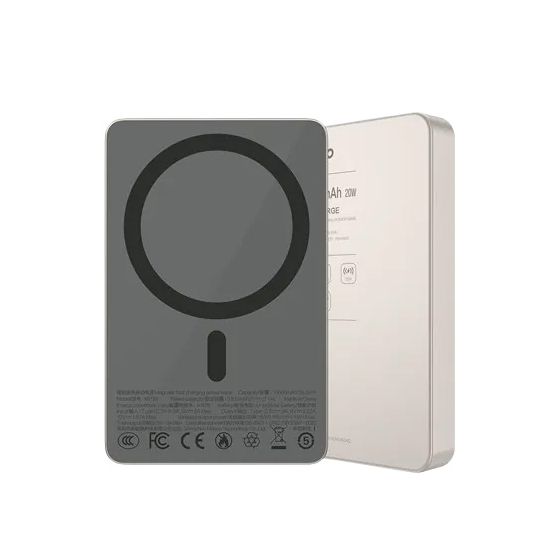 [CCC Certification Product with QR Code Product] Maxco Magnetic 10000mAh PD 20W Metal Magnetic Power Bank MP39A