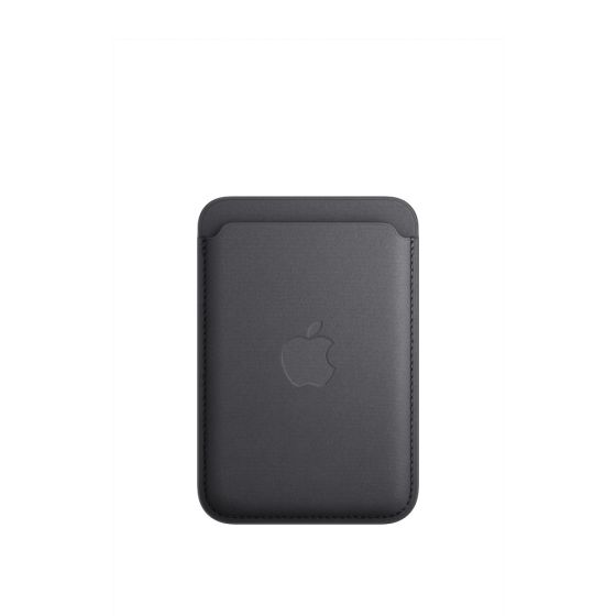 iPhone MagSafe 精細織料銀包 - 黑色 4021051