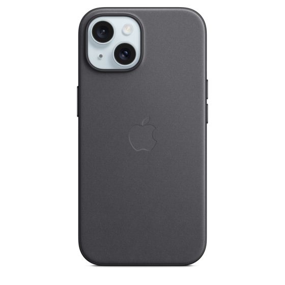 iPhone 15 MagSafe 精細織料護殼 - 黑色 4021061