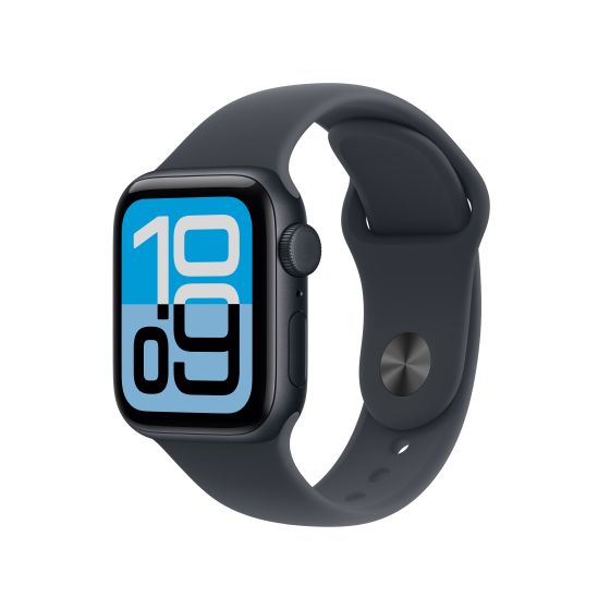 Apple Watch SE 第三代(GPS + 流動網絡) 40 毫米午夜暗色鋁金屬錶殼及午夜暗色運動錶帶 - M/L 4030751