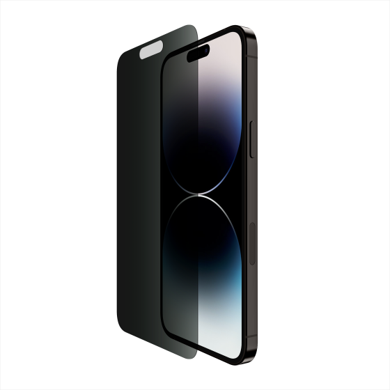 Belkin - iPhone 15 / 15 Pro 系列 ScreenForce TemperedGlass 防窺螢幕保護貼 BKIP15FILM