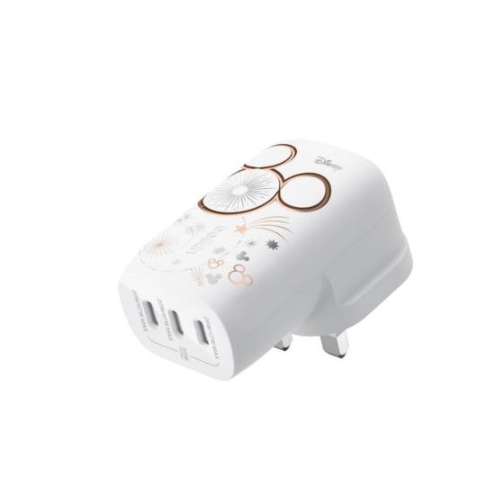 Belkin BoostCharge PPS 67W 的3 連接埠USB-C 家用充電器 Star Mickey 4185501