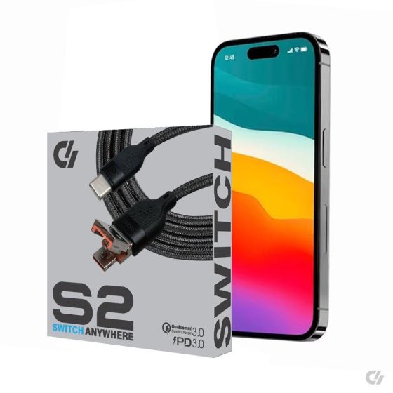 高崎SWITCH 60W一線兩用快速充電線 (2米) (USB A to USB C/ USB C to USB C) (GSC2302) 4194911