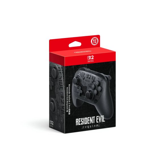 Nintendo Switch周邊設備 - Nintendo Switch 2 Pro 控制器 Resident Evil Requiem 版 4195001