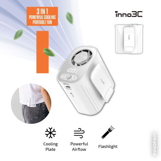 inno3C i-F10 三合一強勁冰感便攜風扇 CR-4196811-O2O