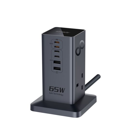 Connecty Just Tower+ 65W 充電拖板 4203431